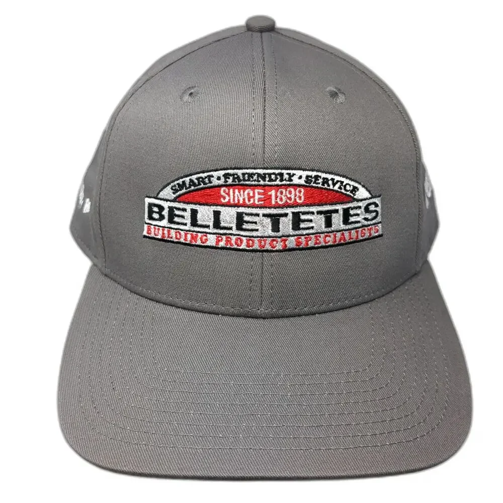 Outdoor Cap Gray Snapback Hat One Size Belletetes Trex Building Products Logo